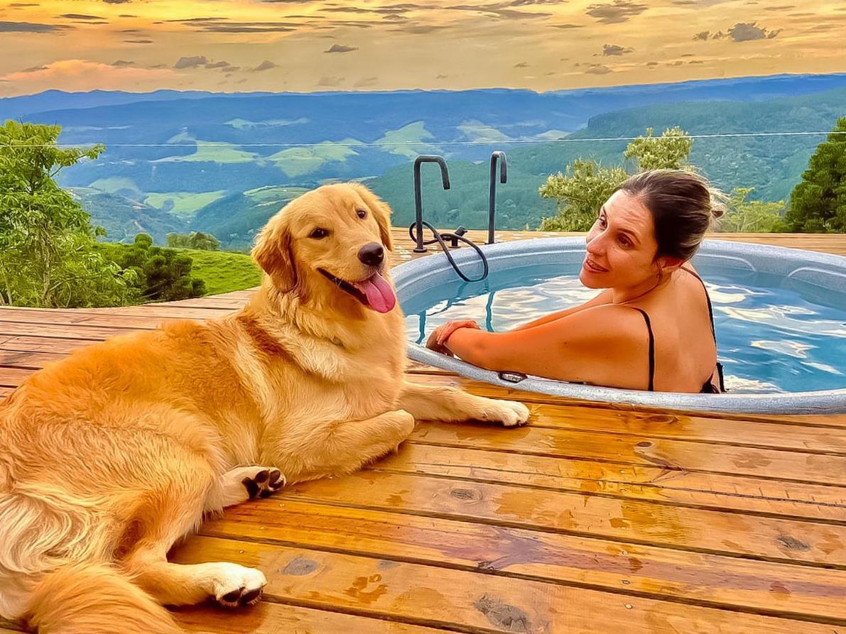 Вилла Refugio Da Montanha Brasil Loft & Panoramic View Алфреду-Вагнер Экстерьер фото